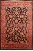 Sarouk Blue Hand Knotted 610 X 104  Area Rug 100-23439 Thumb 0