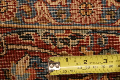 Tabriz Beige Hand Knotted 67 X 100  Area Rug 100-23475 Image 7