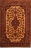 Tabriz Beige Hand Knotted 67 X 100  Area Rug 100-23475 Thumb 0