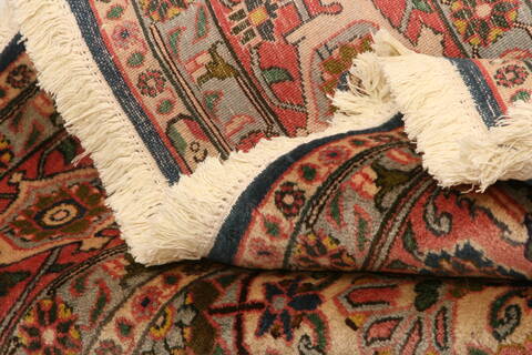 Varamin Brown Hand Knotted 66 X 100  Area Rug 100-23478 Image 5