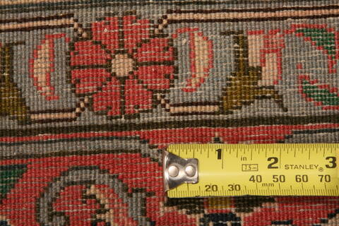 Varamin Brown Hand Knotted 66 X 100  Area Rug 100-23478 Image 7