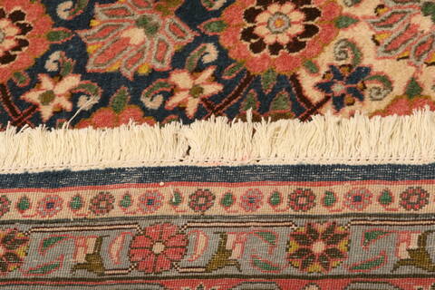 Varamin Brown Hand Knotted 66 X 100  Area Rug 100-23478 Image 8