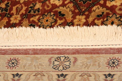 Tabriz Brown Hand Knotted 69 X 810  Area Rug 100-23482 Image 8