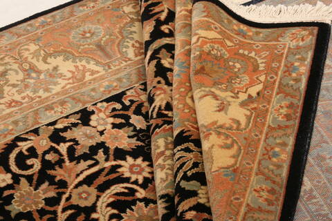 Tabriz Red Hand Knotted 67 X 91  Area Rug 100-23486 Image 3