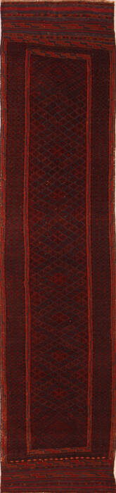Baluch Red Runner Hand Knotted 22 X 86  Area Rug 100-23499 Image 0