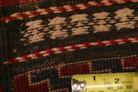Baluch Red Runner Hand Knotted 21 X 91  Area Rug 100-23543 Image 7