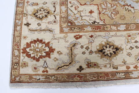 Serapi Blue Hand Knotted 80 X 911  Area Rug 250-23573 Image 5