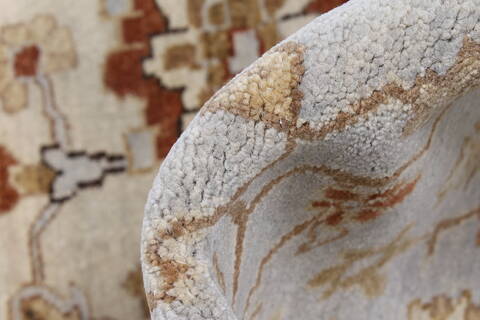 Serapi Blue Hand Knotted 80 X 911  Area Rug 250-23573 Image 9