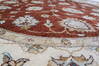 Ziegler Brown Round Hand Knotted 62 X 62  Area Rug 250-23627 Thumb 2