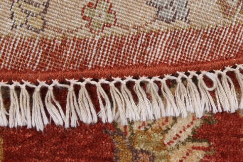 Ziegler Brown Round Hand Knotted 511 X 60  Area Rug 250-23637 Image 10