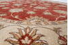 Ziegler Brown Round Hand Knotted 511 X 60  Area Rug 250-23637 Thumb 1