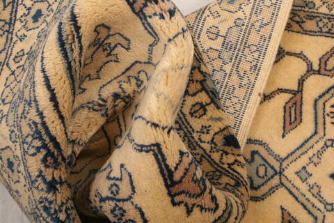 Sino-Persian Beige Runner Hand Knotted 24 X 100  Area Rug 100-23647 Image 2