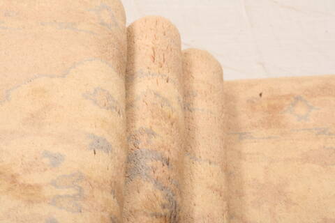 Tabriz White Runner Hand Knotted 24 X 100  Area Rug 100-23657 Image 5