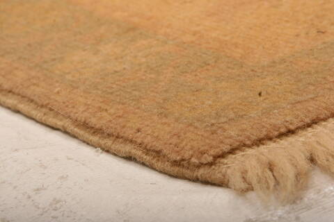 Oushak Brown Runner Hand Knotted 26 X 159  Area Rug 100-23666 Image 1