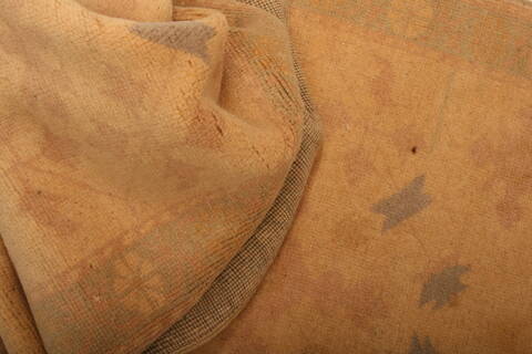 Oushak Brown Runner Hand Knotted 26 X 159  Area Rug 100-23666 Image 3