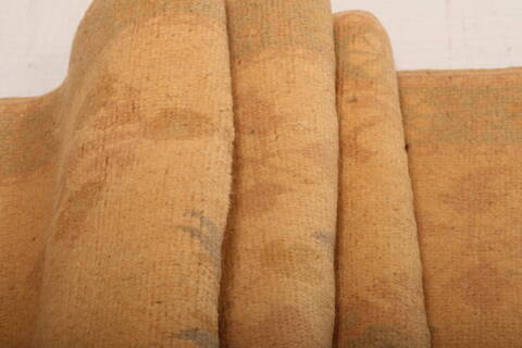 Oushak Brown Runner Hand Knotted 26 X 159  Area Rug 100-23666 Image 5