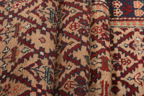 Kazak Brown Runner Hand Knotted 26 X 109  Area Rug 100-23682 Image 5