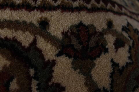 Herati Black Round Hand Knotted 60 X 60  Area Rug 250-23683 Image 7