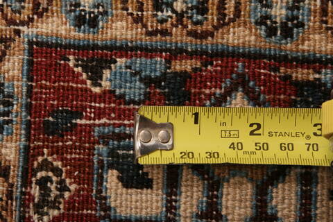 Birjand Beige Hand Knotted 100 X 134  Area Rug 100-23687 Image 8