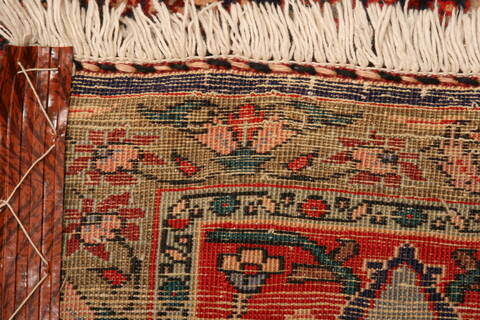Bidjar Red Hand Knotted 99 X 130  Area Rug 100-23688 Image 5