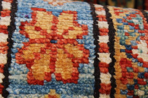 Kazak Brown Runner Hand Knotted 28 X 91  Area Rug 250-23718 Image 9