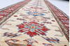 Kazak Yellow Runner Hand Knotted 29 X 98  Area Rug 250-23721 Thumb 2