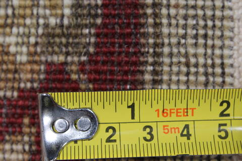 Semnan Beige Runner Hand Knotted 26 X 910  Area Rug 250-23734 Image 2
