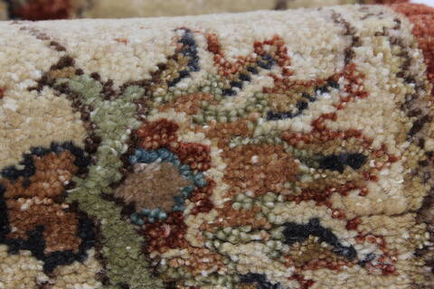 Ziegler Brown Runner Hand Knotted 26 X 910  Area Rug 250-23738 Image 7
