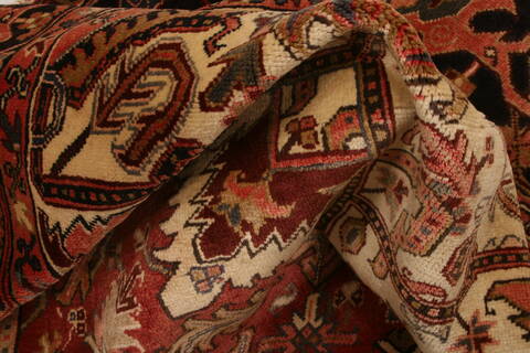 Heriz Red Hand Knotted 910 X 129  Area Rug 100-23768 Image 3