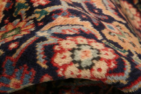 Tabriz Red Hand Knotted 99 X 128  Area Rug 100-23782 Image 1