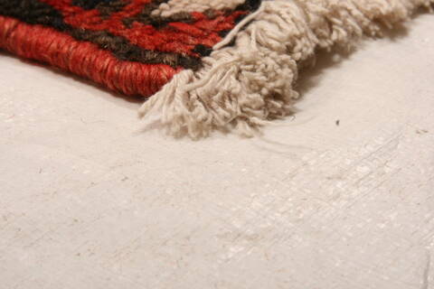 Heriz Red Hand Knotted 103 X 134  Area Rug 100-23790 Image 9
