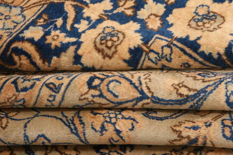 Kerman Brown Hand Knotted 99 X 141  Area Rug 100-23792 Image 6