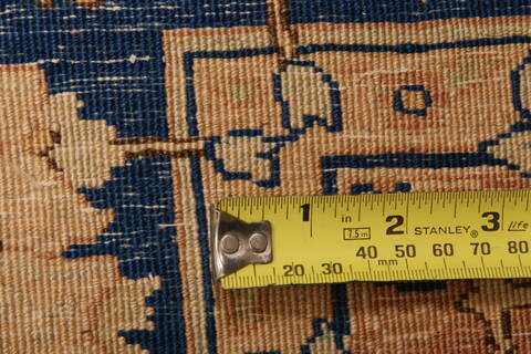 Kerman Brown Hand Knotted 99 X 141  Area Rug 100-23792 Image 8