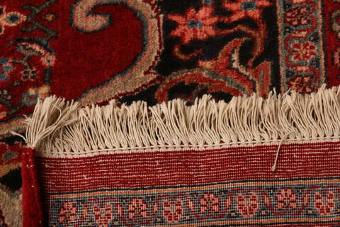 Bidjar Red Hand Knotted 102 X 137  Area Rug 100-23793 Image 8