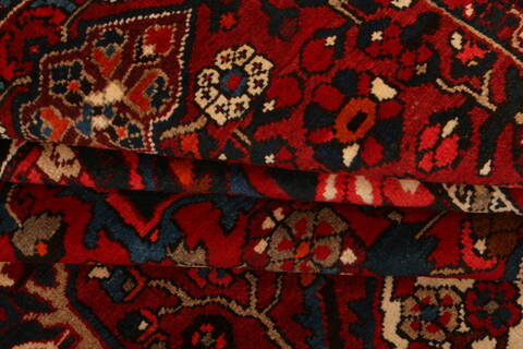 Bakhtiar Red Hand Knotted 101 X 1210  Area Rug 100-23796 Image 3