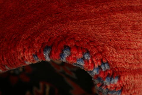 Armenian Red Hand Knotted 110 X 143  Area Rug 100-23798 Image 2