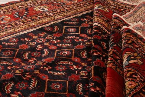 Armenian Red Hand Knotted 110 X 143  Area Rug 100-23798 Image 5