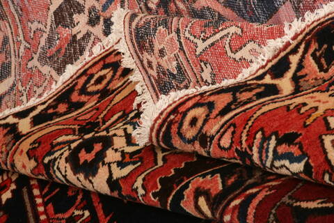 Bakhtiar Red Hand Knotted 107 X 1210  Area Rug 100-23800 Image 5