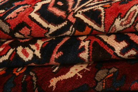 Bakhtiar Red Hand Knotted 107 X 1210  Area Rug 100-23800 Image 6