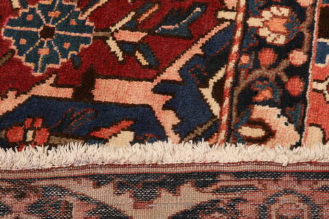 Bakhtiar Red Hand Knotted 107 X 1210  Area Rug 100-23800 Image 8