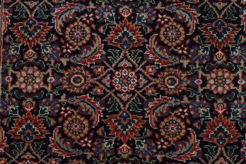 Herati Blue Runner Hand Knotted 25 X 911  Area Rug 250-23807 Image 4