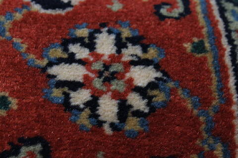 Herati Blue Runner Hand Knotted 25 X 911  Area Rug 250-23807 Image 9