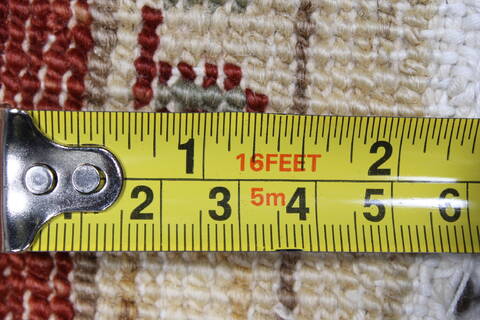 Chobi Beige Runner Hand Knotted 28 X 911  Area Rug 250-23808 Image 2