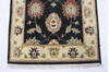 Ziegler Black Runner Hand Knotted 26 X 102  Area Rug 250-23811 Thumb 6