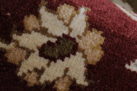Chobi Red Runner Hand Knotted 28 X 99  Area Rug 250-23818 Image 11