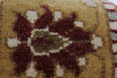 Chobi Red Runner Hand Knotted 28 X 99  Area Rug 250-23818 Image 12