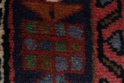Karajeh Red Runner Hand Knotted 35 X 96  Area Rug 250-23835 Image 11