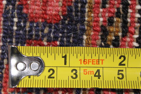 Karajeh Red Runner Hand Knotted 35 X 96  Area Rug 250-23835 Image 13
