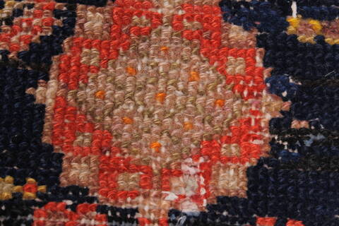 Malayer Blue Runner Hand Knotted 33 X 910  Area Rug 250-23854 Image 10