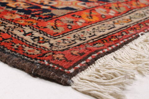 Malayer Blue Runner Hand Knotted 33 X 910  Area Rug 250-23854 Image 7